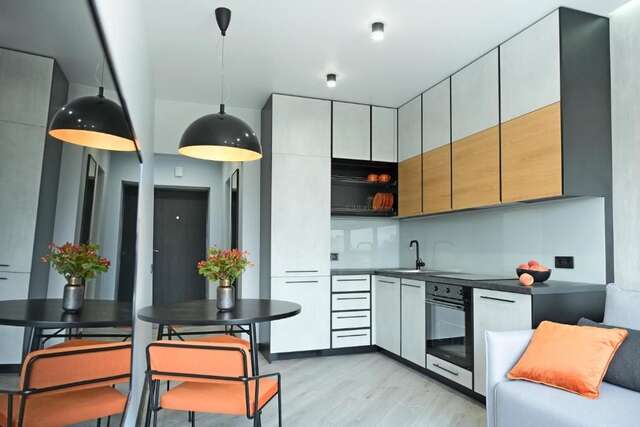 Апартаменты Посуточно дизайнерская квартира с элементами loft Сова Буча-20